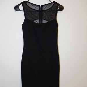 F21 Meshed bodycon dress